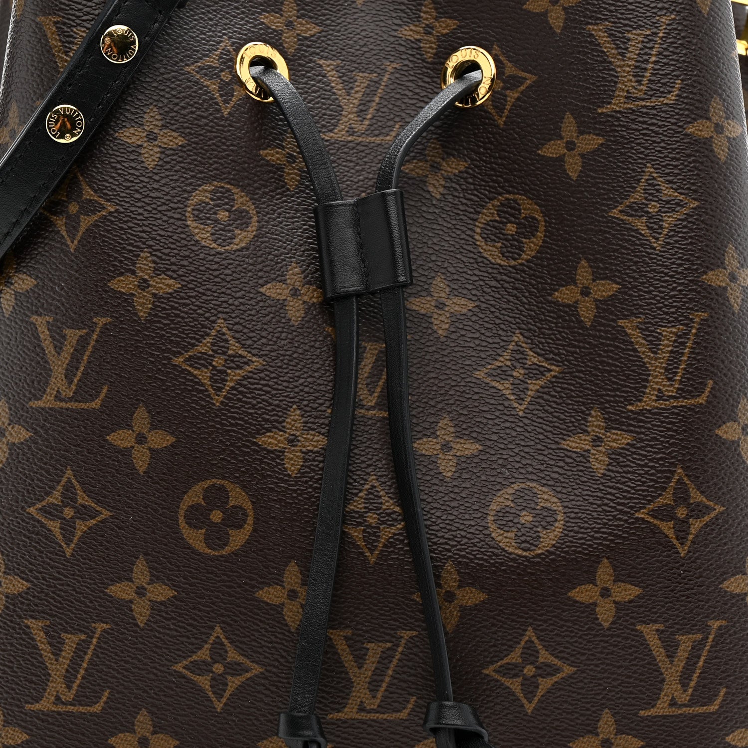 Louis Vuitton Monogram Neonoe MM Black