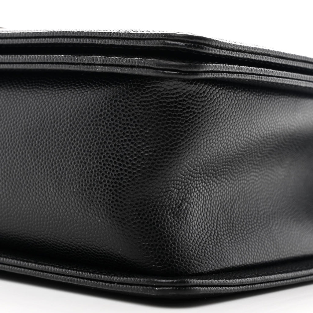 Chanel Caviar Quilted New Medium Boy Flap Black