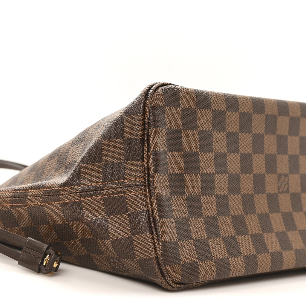 Louis Vuitton Damier Ebene Neo Neverfull MM Rose Ballerine