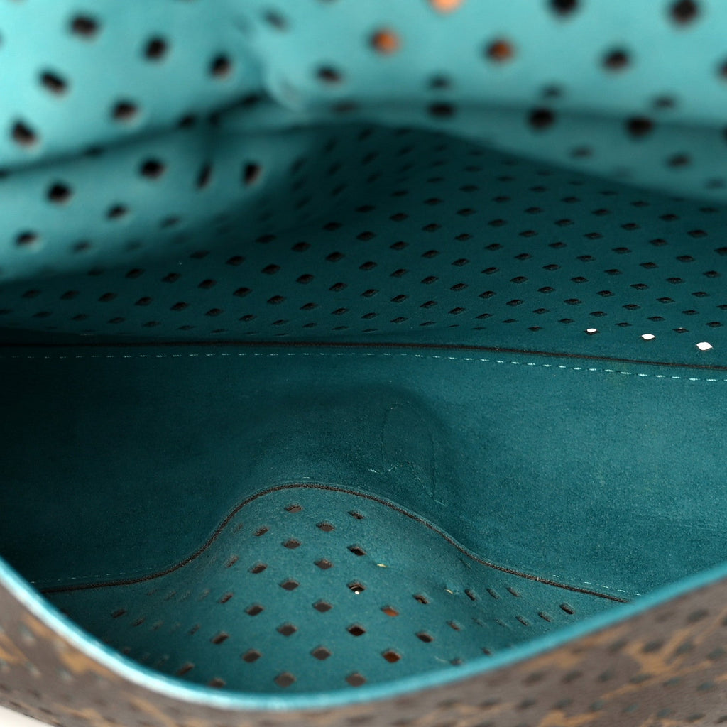 Louis Vuitton Monogram SC Flore Saumur Teal