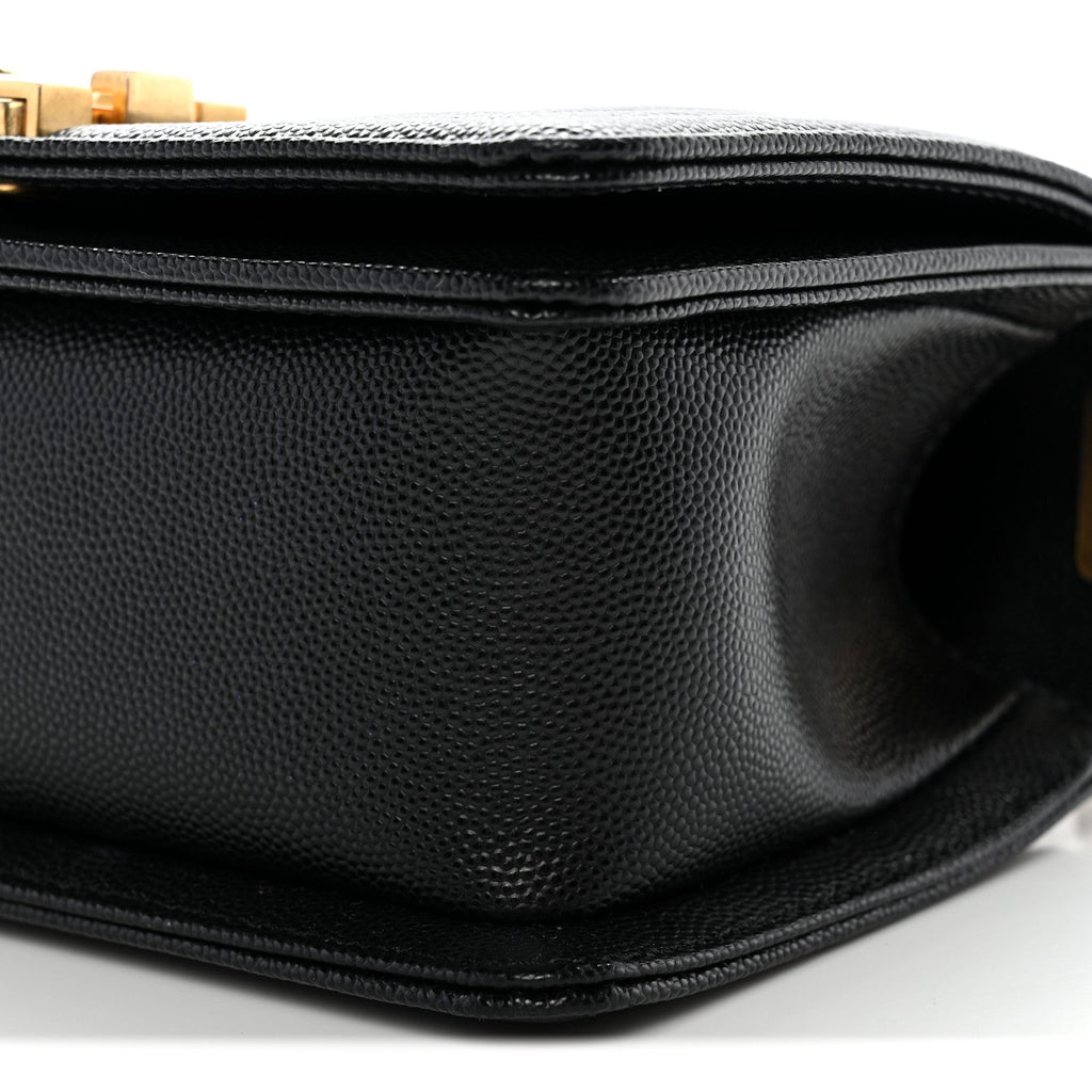 Chanel Caviar Quilted Small Boy Flap Black