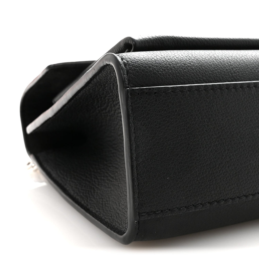 Louis Vuitton Soft Calfskin My Lockme Chain Bag BB Black