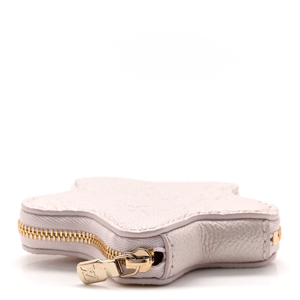 Louis Vuitton Empreinte Monogram Spark Coin Purse Snowy Pearl