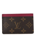 Louis Vuitton Monogram Card Holder Fuchsia