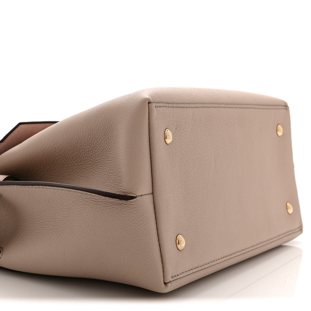 Louis Vuitton Soft Calfskin Lockme Ever MM Greige
