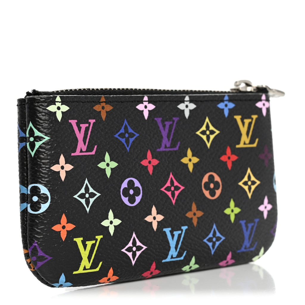Louis Vuitton LV X TM Monogram Multicolor Key Pouch Black