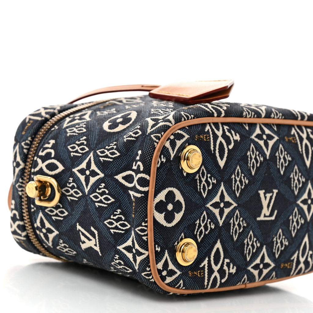 Louis Vuitton Jacquard Since 1854 Vanity PM Blue