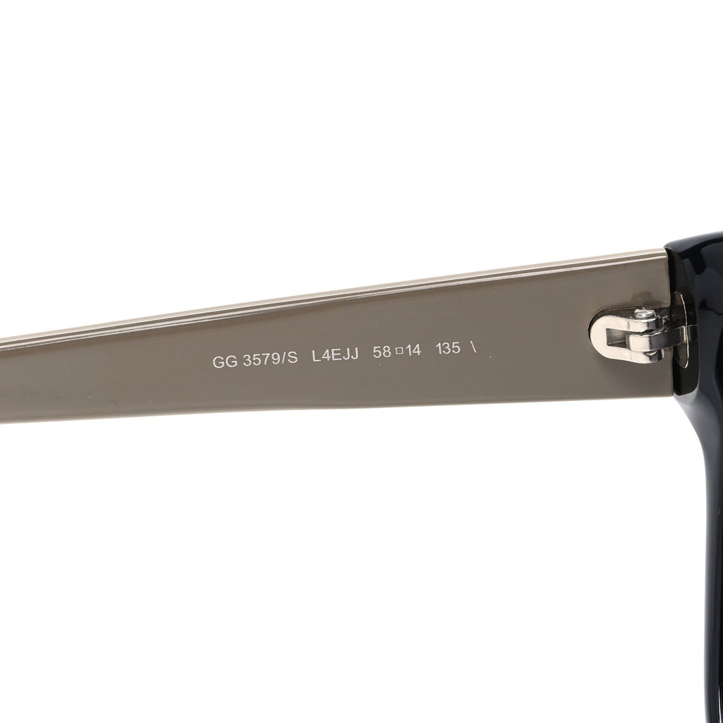 Gucci Acetate Square Ombre GG Sunglasses GG3579S Black