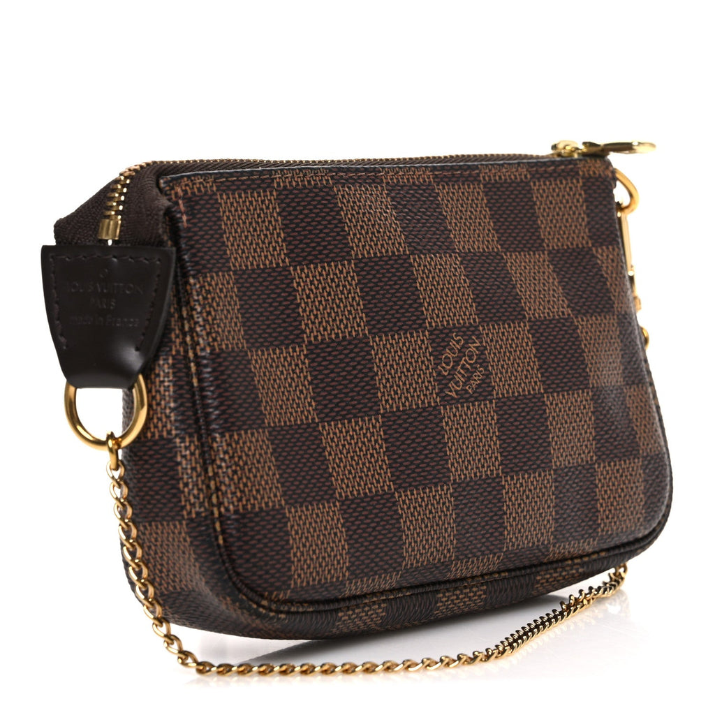 Louis Vuitton Damier Ebene Mini Pochette Accessories