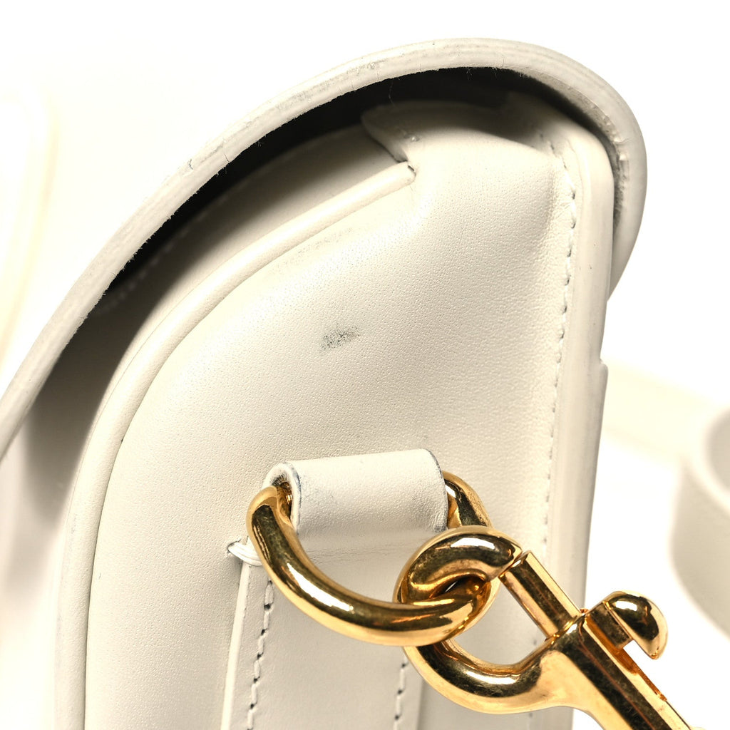 Christian Dior Box Calfskin East West Bobby Bag Latte