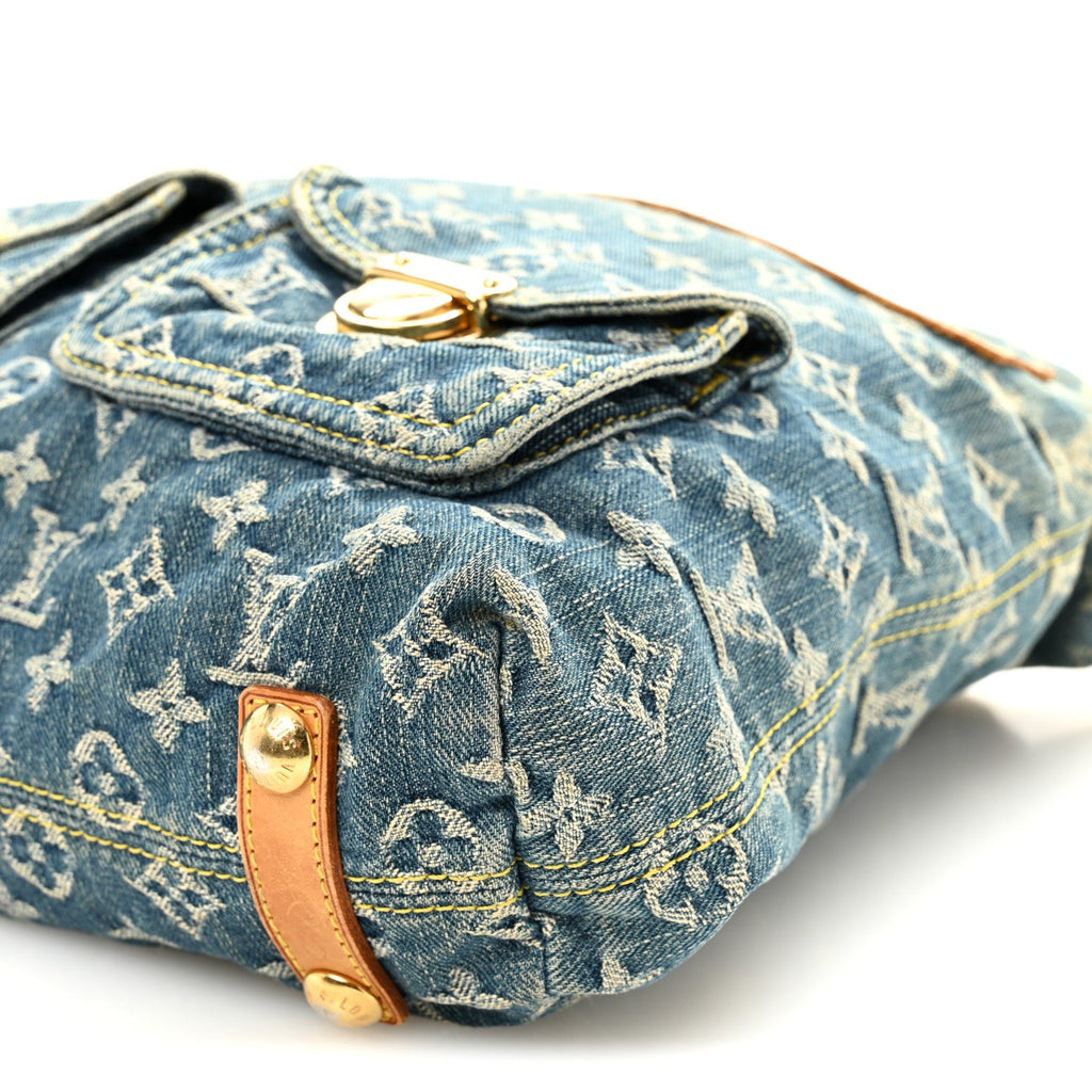 Louis Vuitton Denim Baggy GM Blue