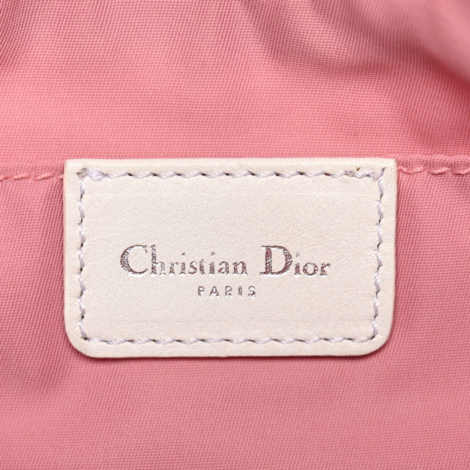 Christian Dior Monogram Shoulder Bag Pochette Pink