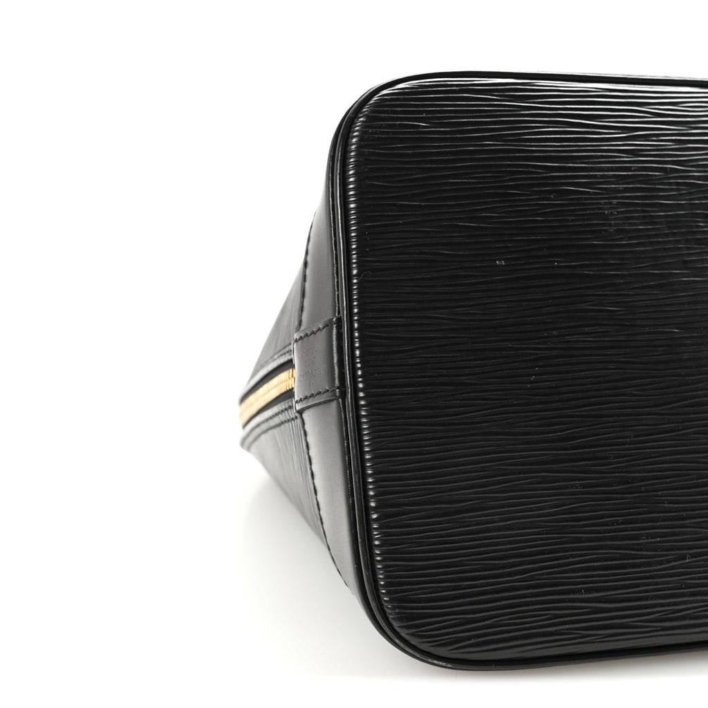 Louis Vuitton Epi Alma PM Black