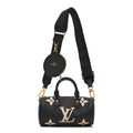Louis Vuitton Empreinte Monogram Giant Papillon BB Black Beige