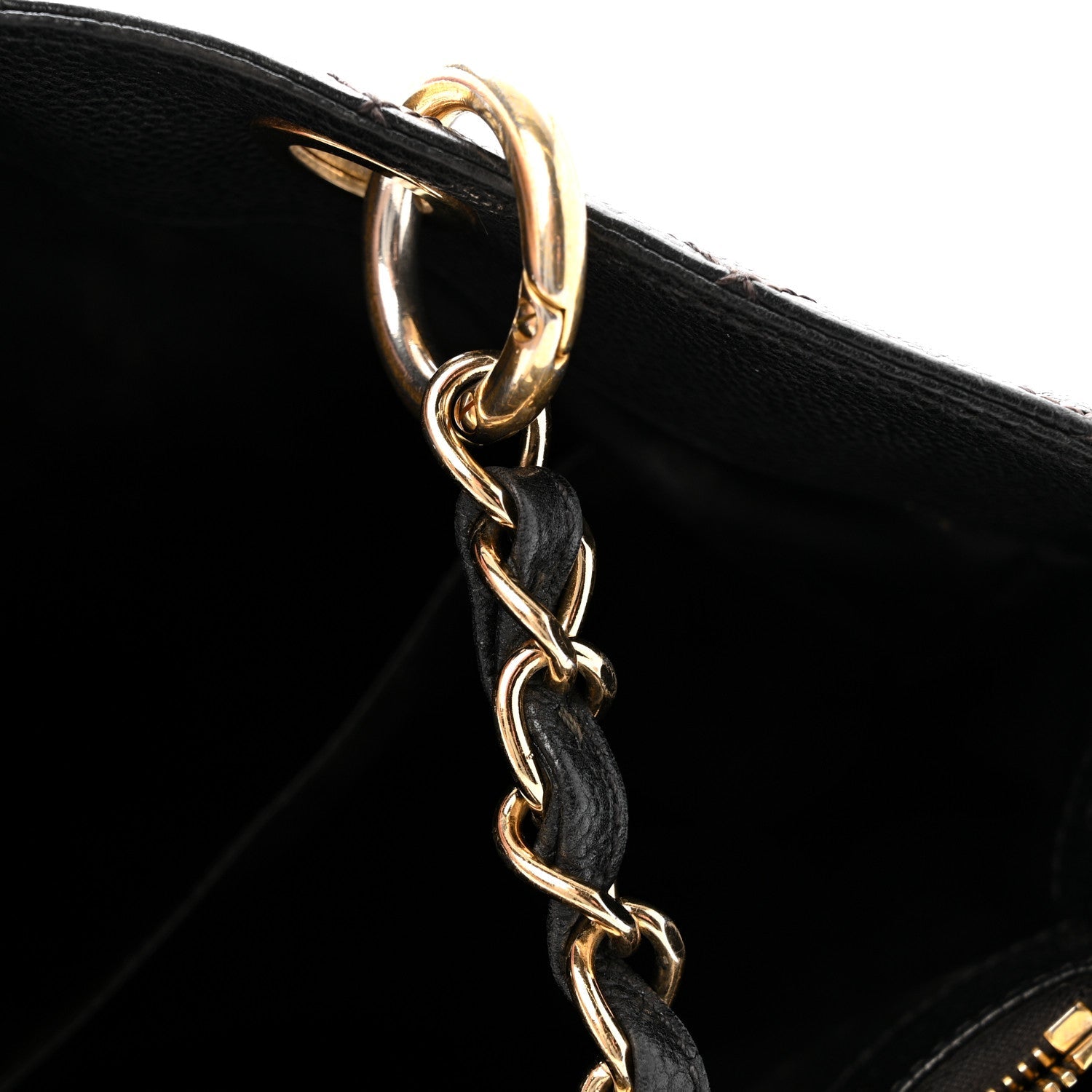 Chanel Caviar Quilted Grand Shopping Tote GST Black