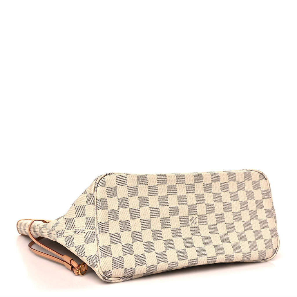 Louis Vuitton Damier Azur Neo Neverfull MM Rose Ballerine