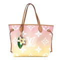 Louis Vuitton Monogram Giant By The Pool Neverfull MM Light Pink