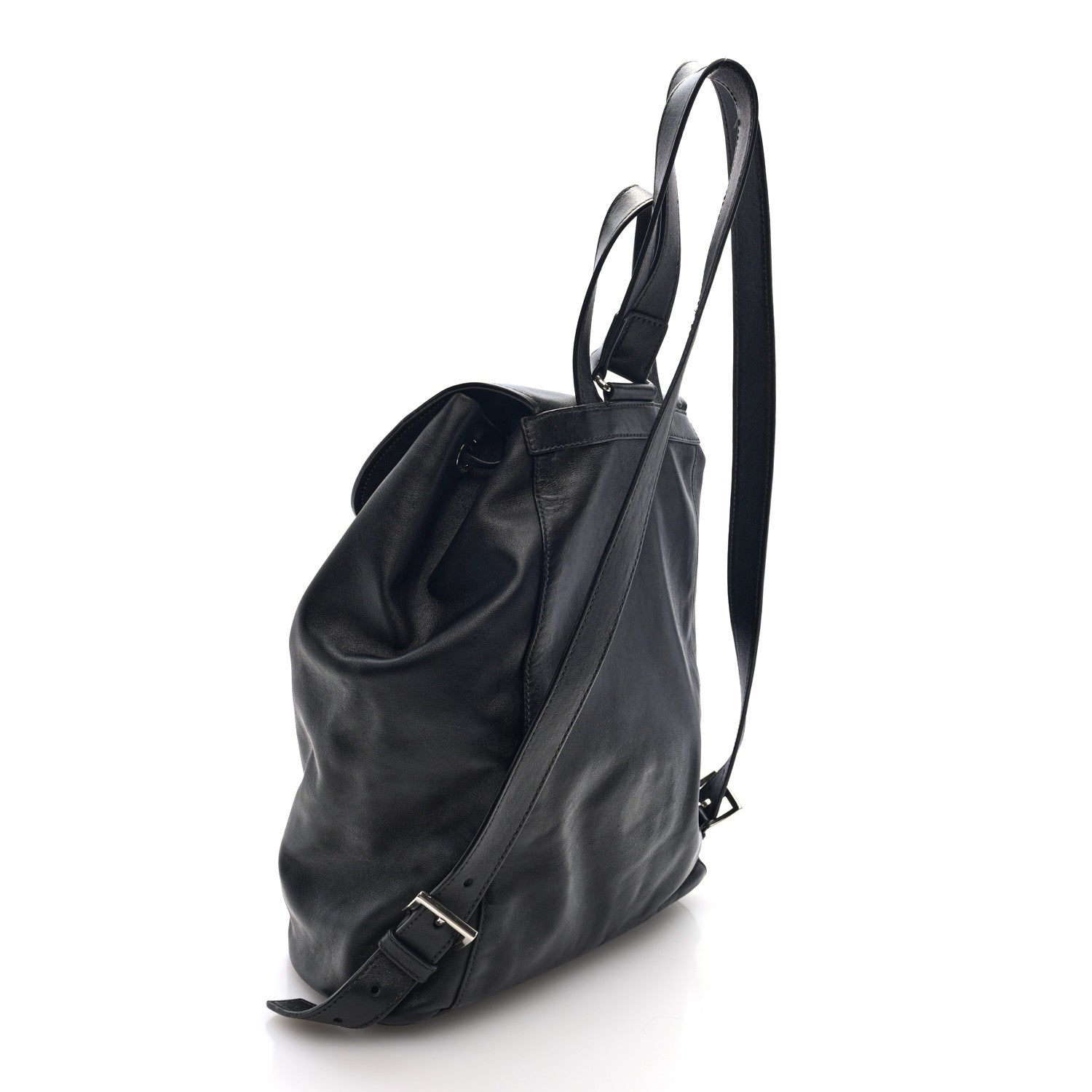 Prada Calfskin Backpack Black