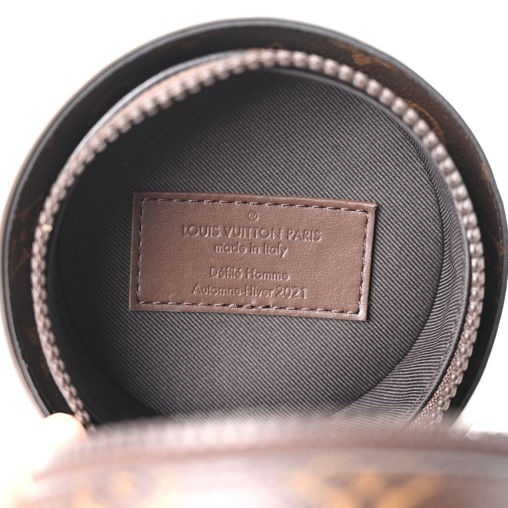 Louis Vuitton Monogram Calfskin Everyday LV Coffee Cup Pouch