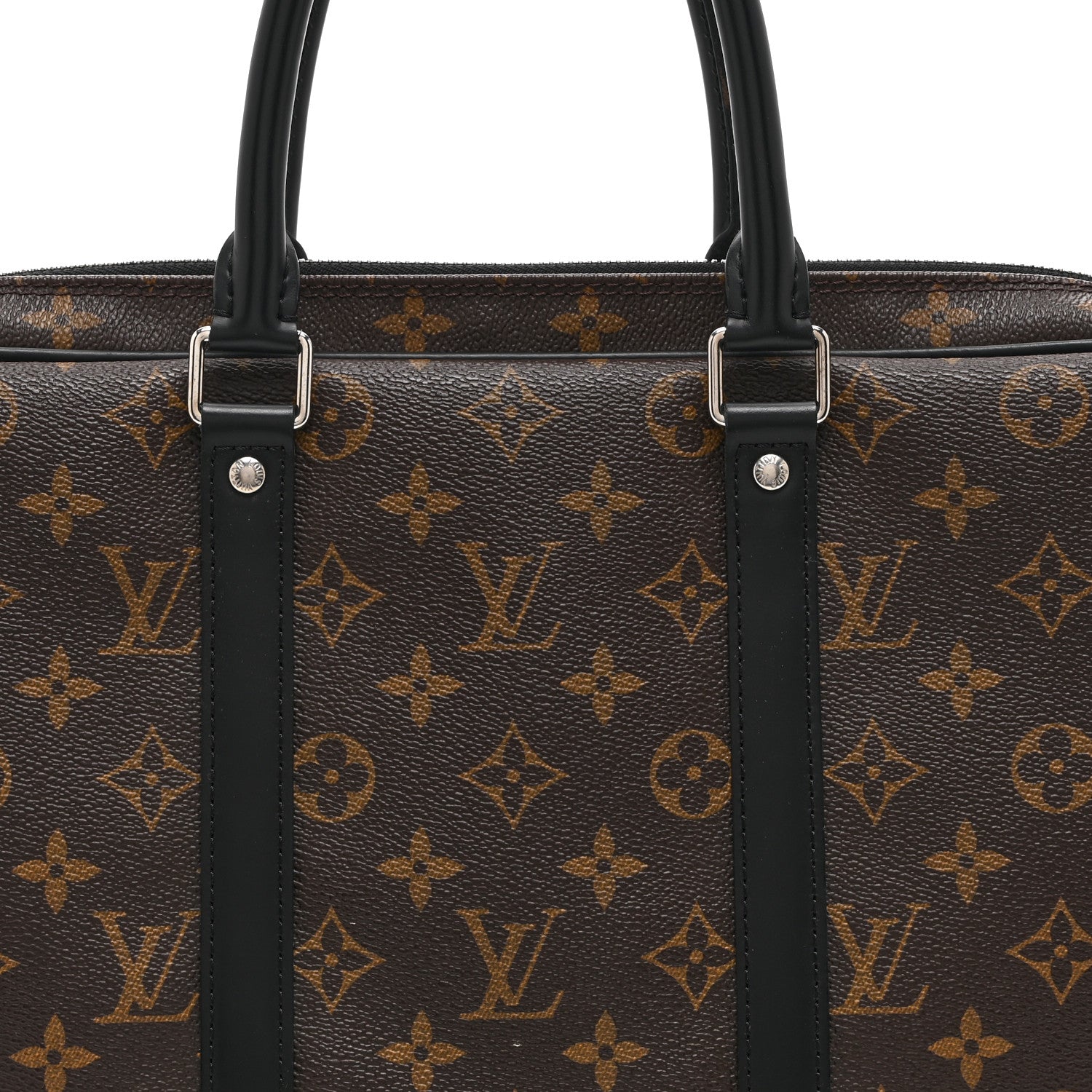 Louis Vuitton Monogram Macassar Porte-Documents Voyage PM