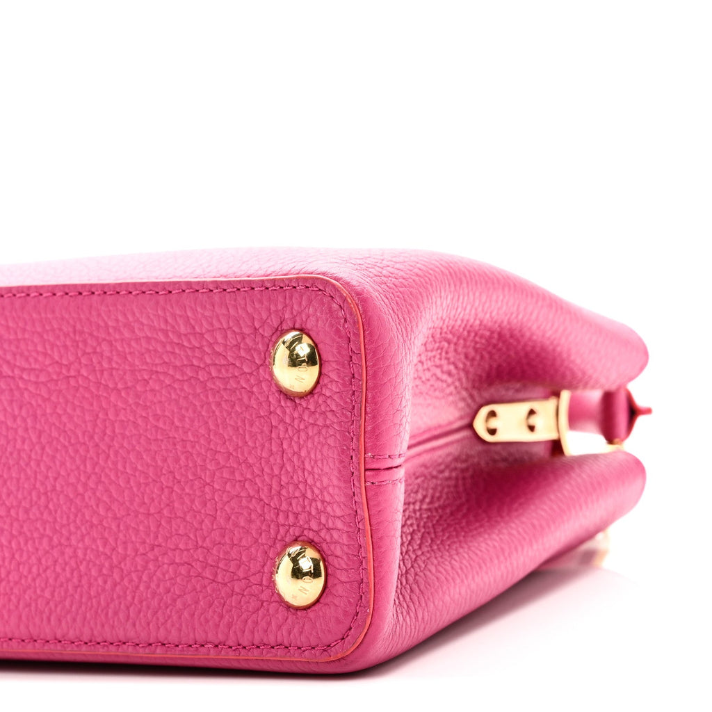 Louis Vuitton Taurillon Capucines BB Hibiscus Poppy
