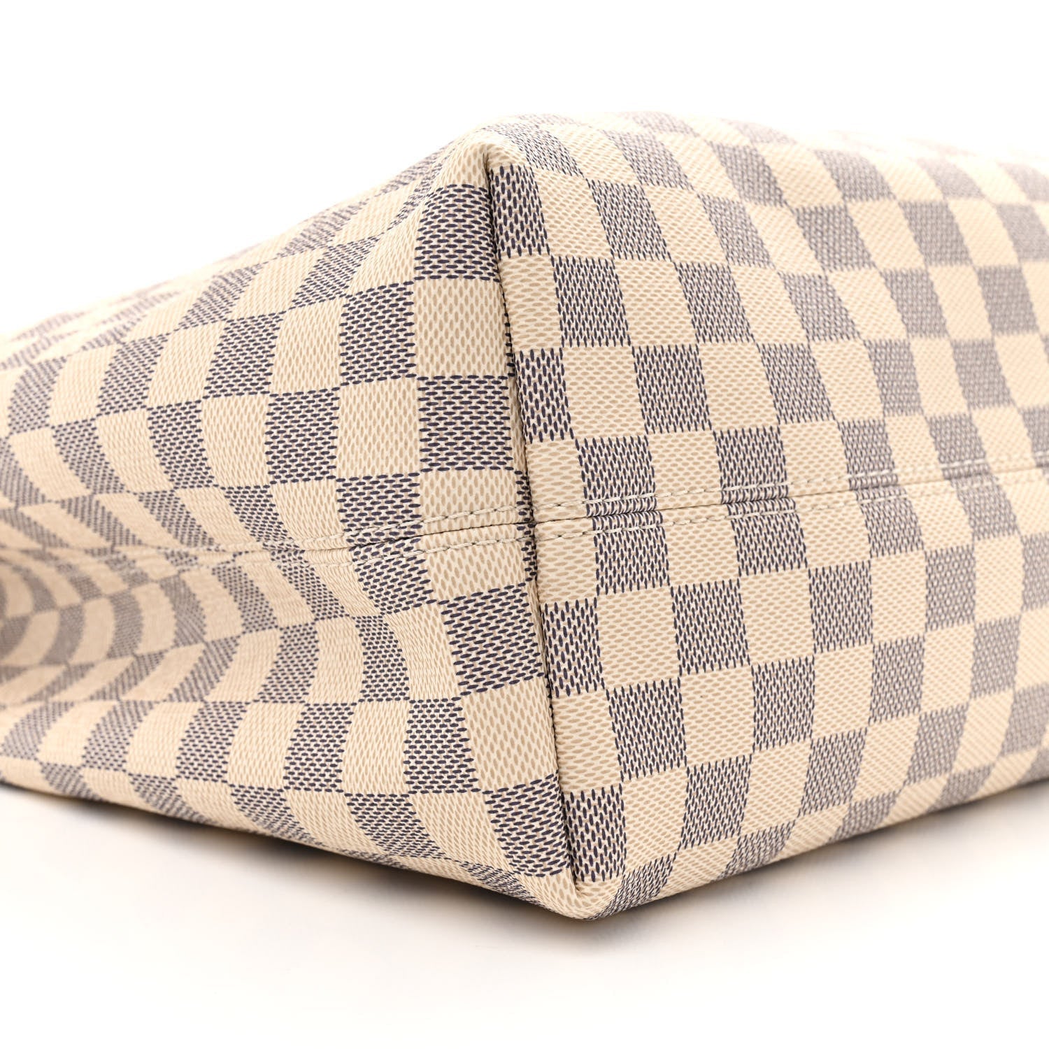 Louis Vuitton Damier Azur Graceful MM Rose Ballerine