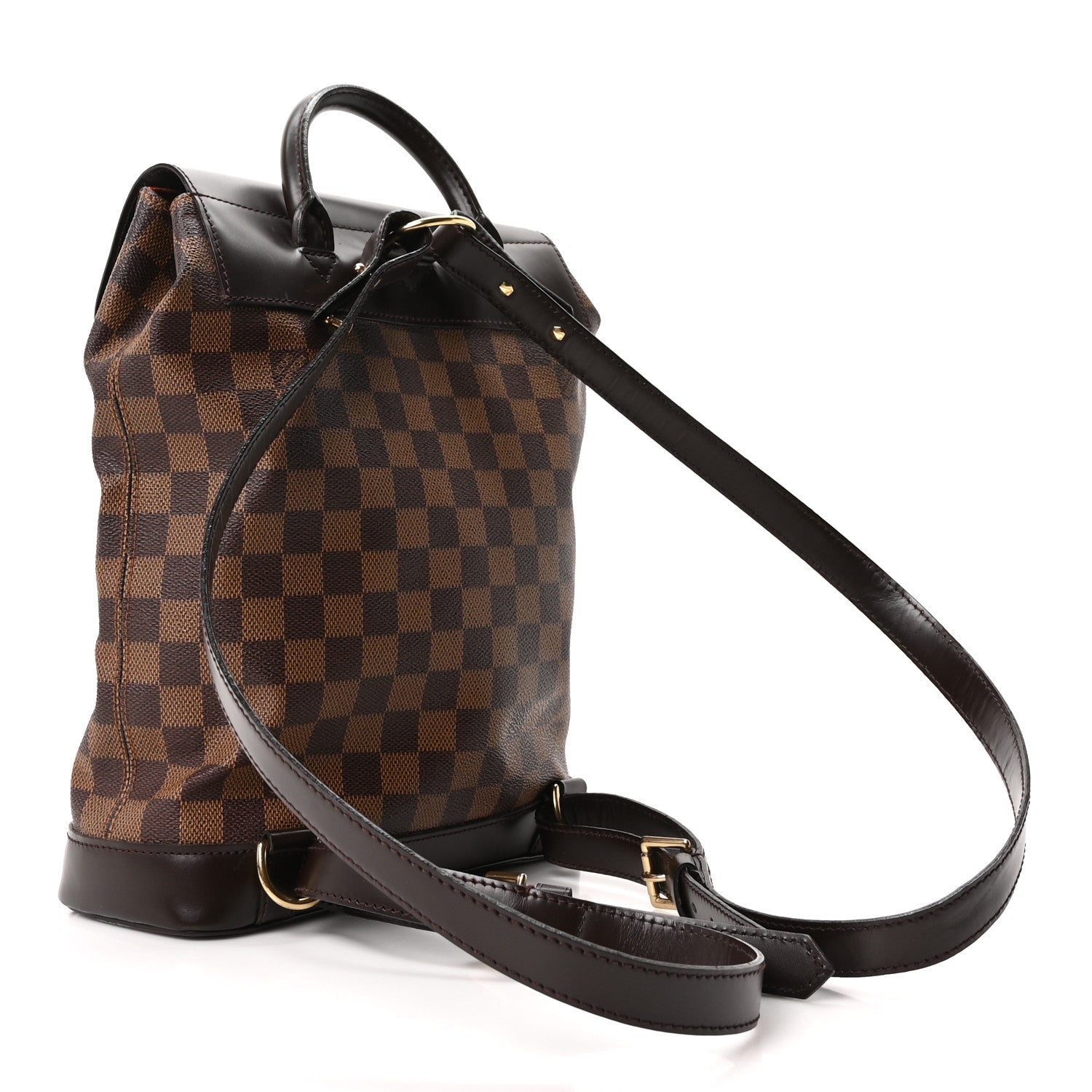 Louis Vuitton Damier Ebene Soho Backpack