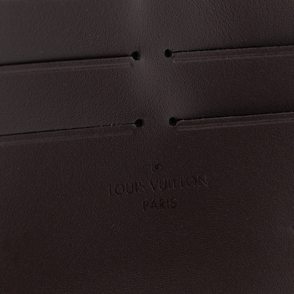 Louis Vuitton Calfskin Felicie Card Holder Insert Amarante