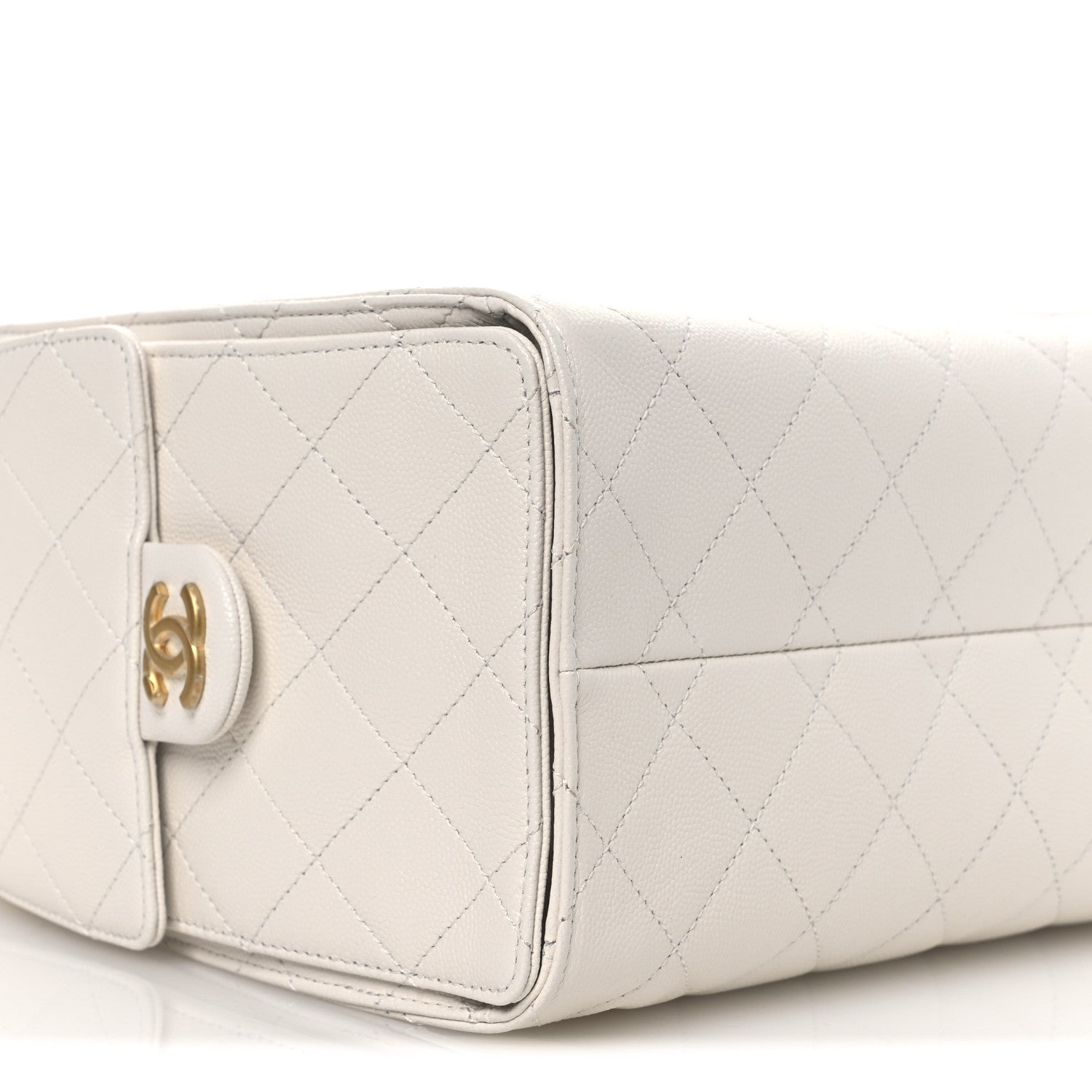 Chanel Caviar Quilted Small Chanel 25 Handbag White