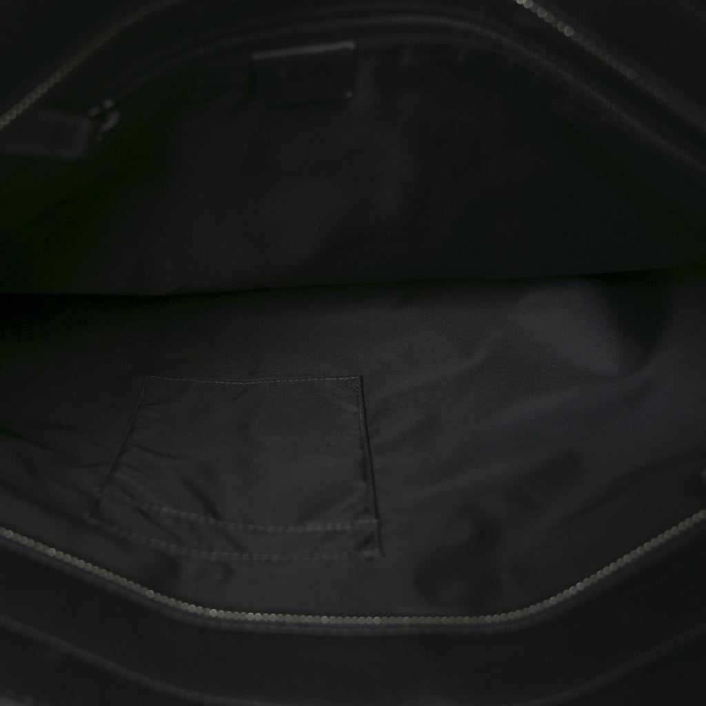 Gucci Techno Canvas Web Vertical Tote Black