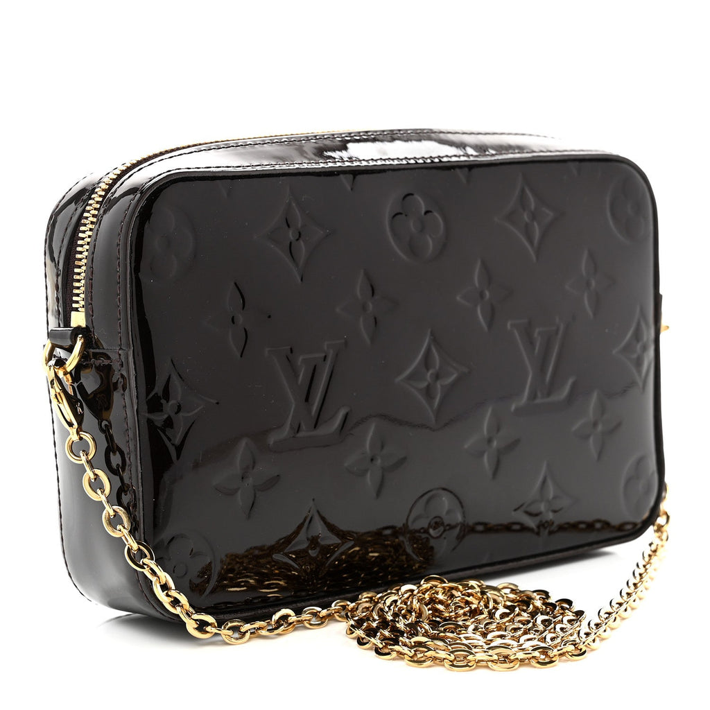 Louis Vuitton Vernis Camera Pouch Amarante