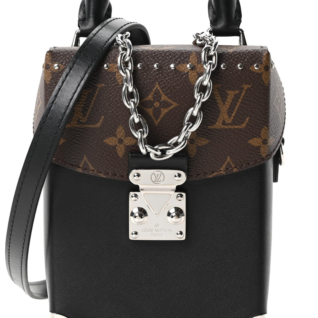 Louis Vuitton Calfskin Monogram Camera Box Vibe Black