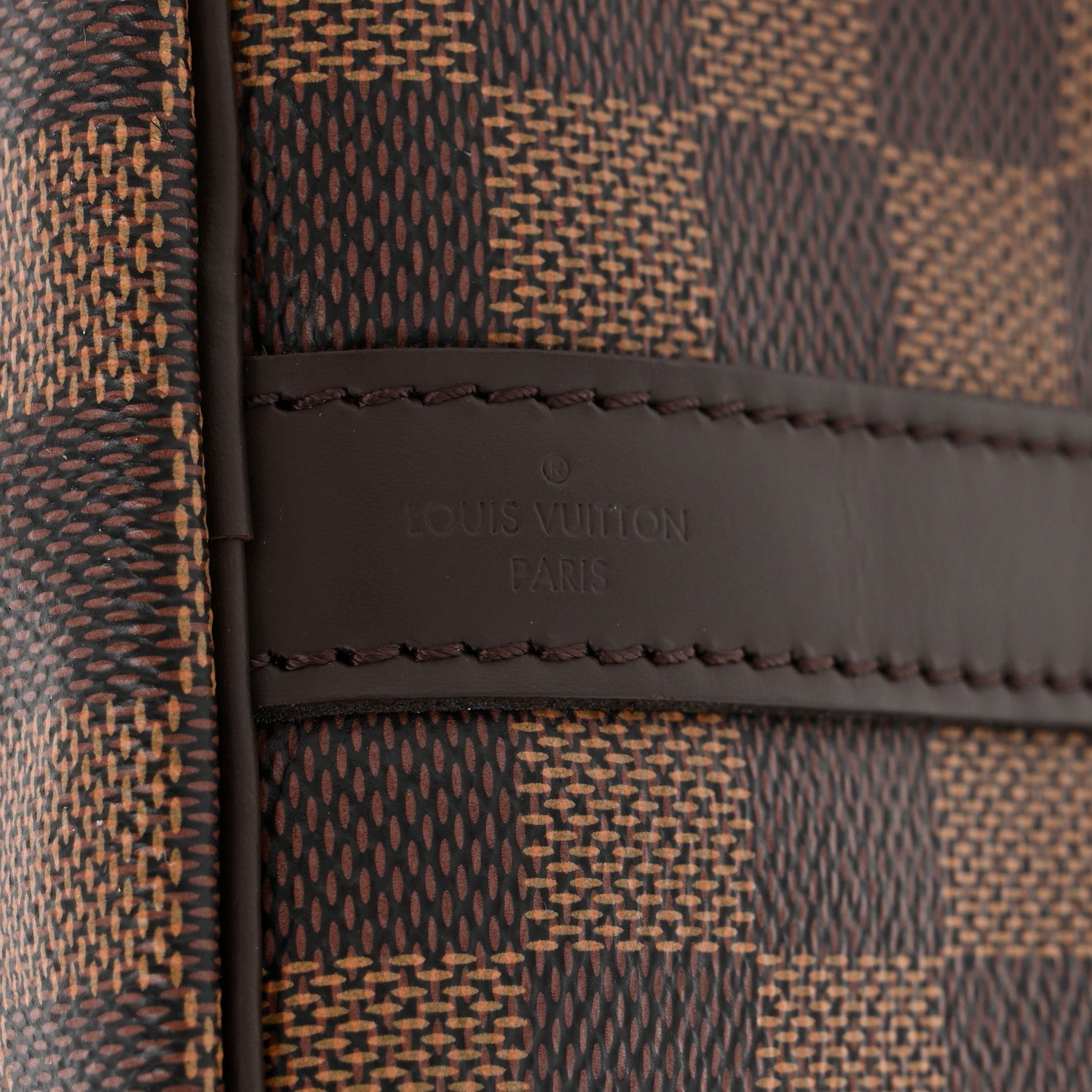 Louis Vuitton Damier Ebene Speedy Bandouliere 25