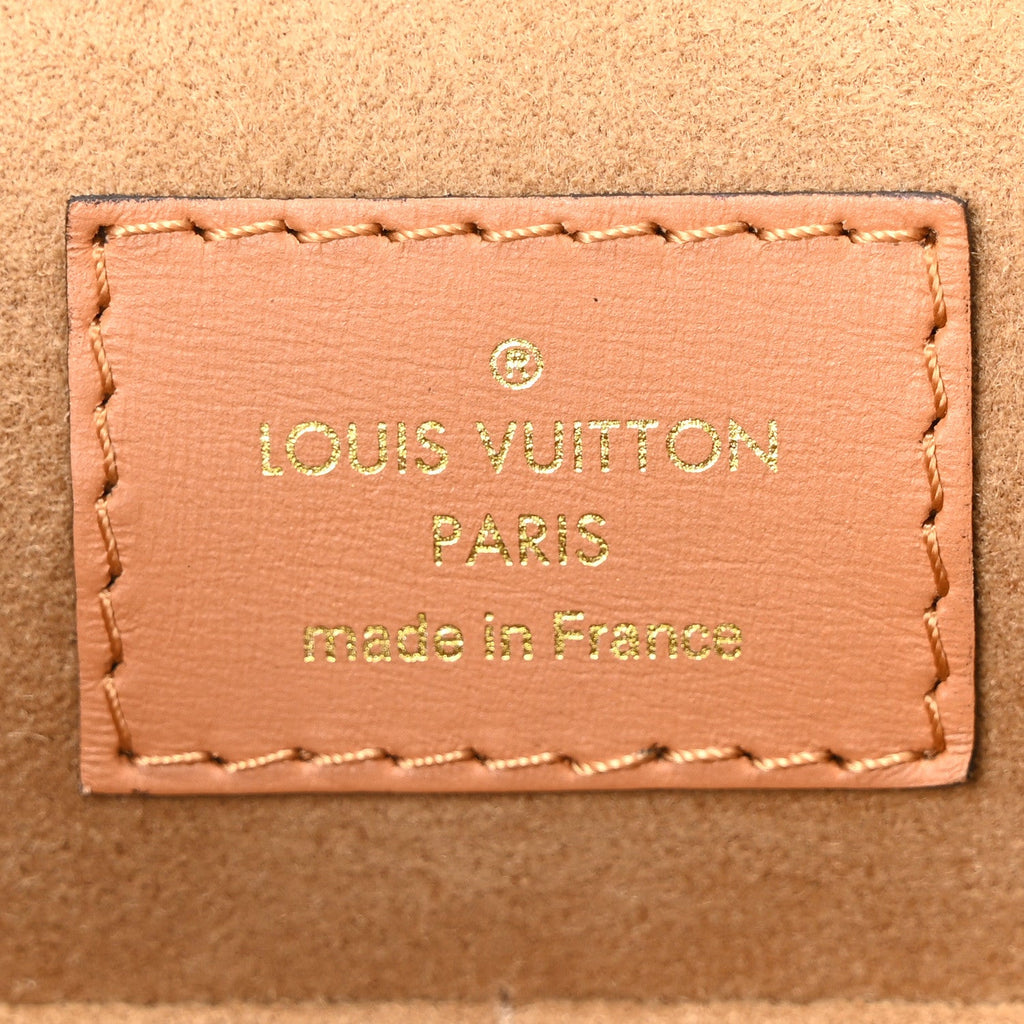 Louis Vuitton Calfskin Transformed Monogram Time Trunk Crown Frame Bag