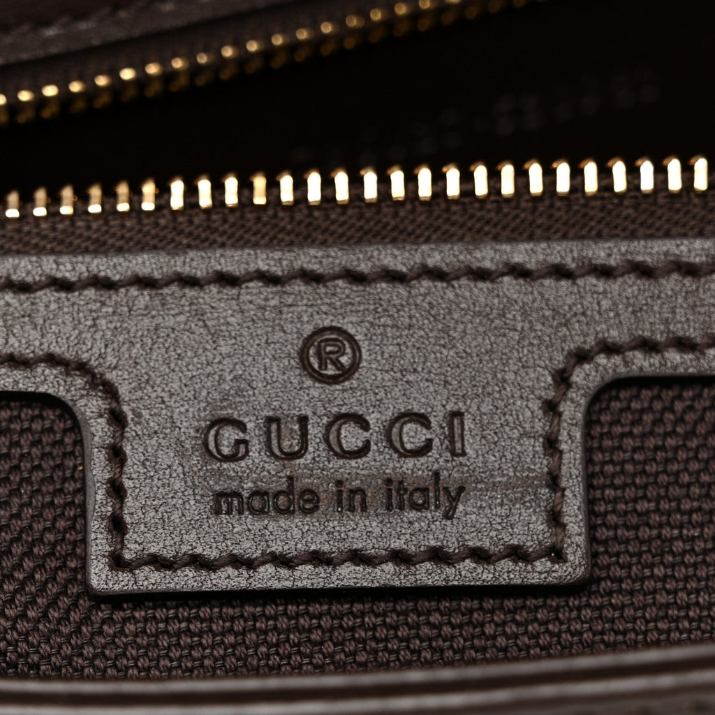 Gucci GG Monogram Small Luce Shoulder Bag Beige Ebony