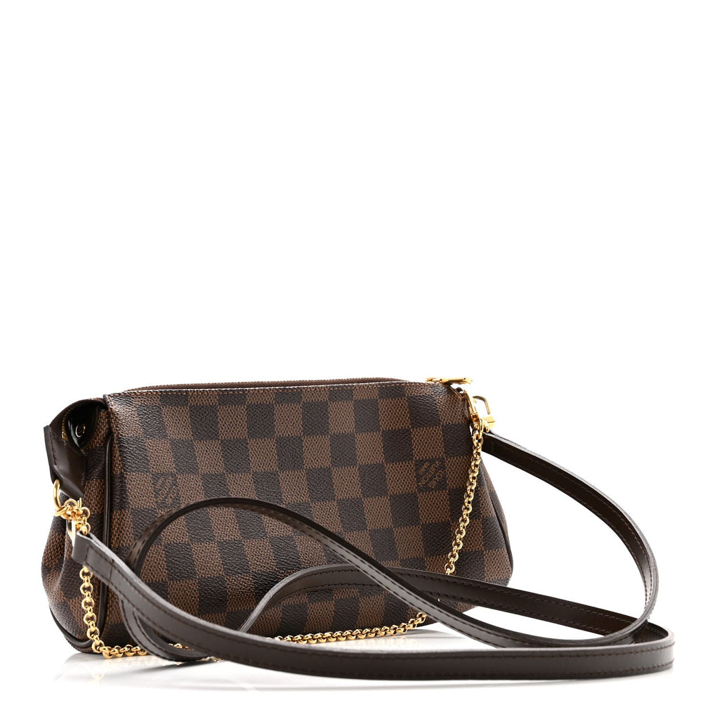 Louis Vuitton Damier Ebene Eva Clutch
