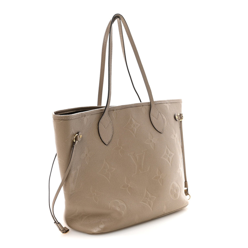 Louis Vuitton Empreinte Monogram Giant Neverfull MM Tourterelle