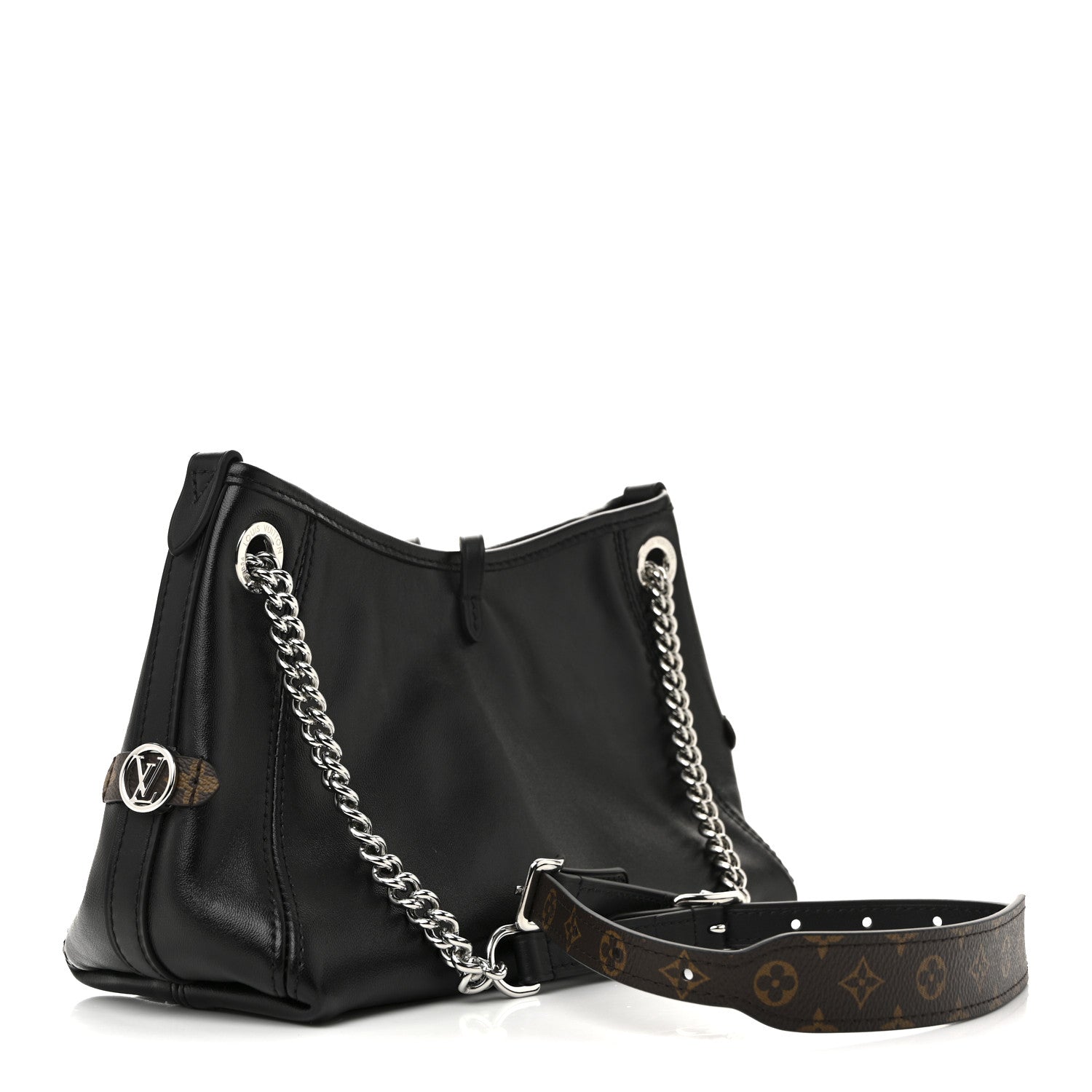 Louis Vuitton Lambskin CarryAll Cargo Vibe PM Black