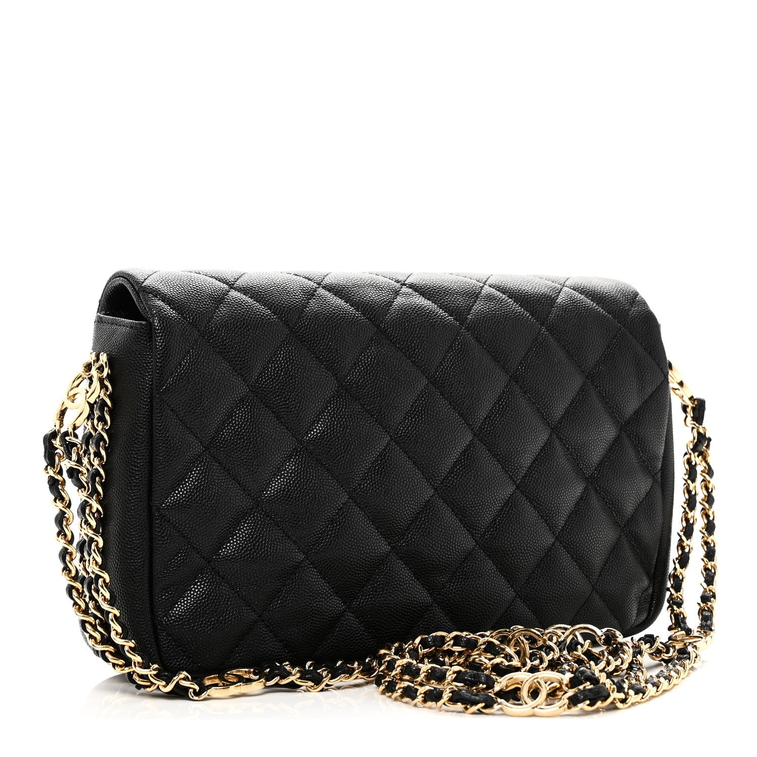 Chanel Caviar Quilted Small CC You Flap Black