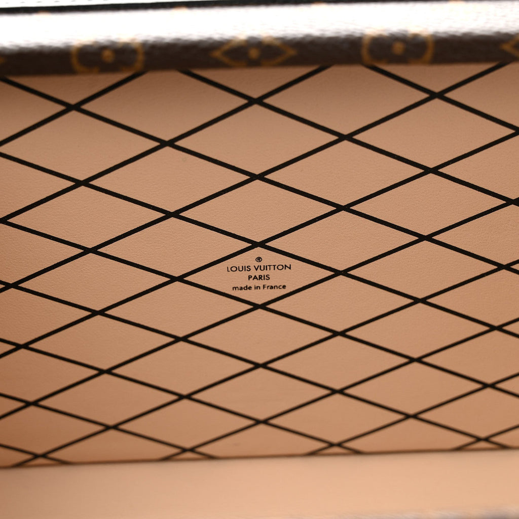 Louis Vuitton Monogram Petite Malle Black