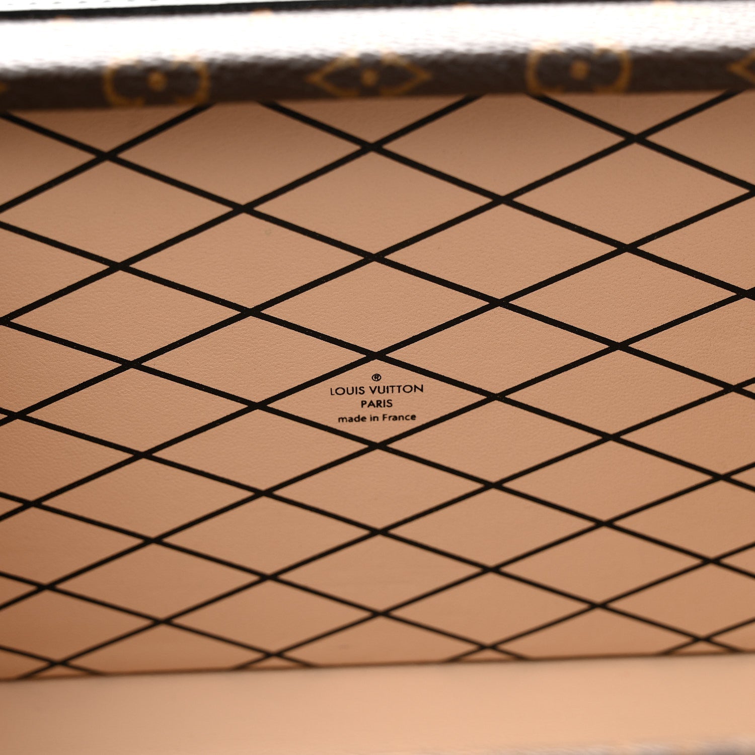 Louis Vuitton Monogram Petite Malle Black