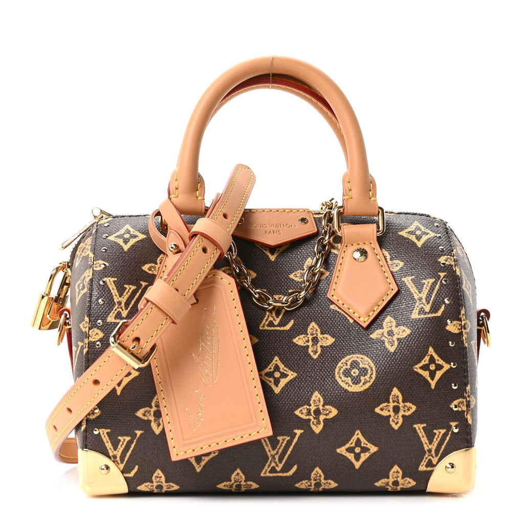 Louis Vuitton Monogram Origine Speedy Trunk 20 Ebene
