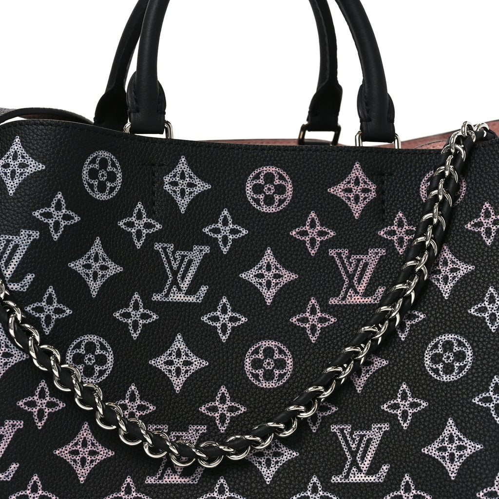 Louis Vuitton Mahina Flight Mode Bella Tote Black
