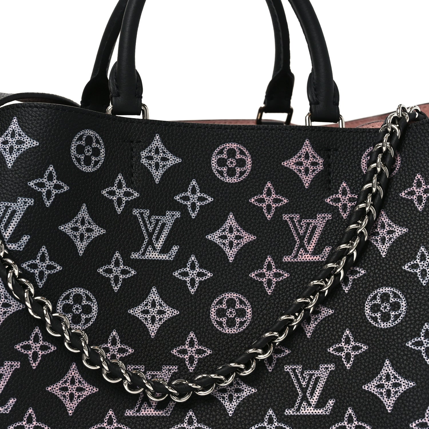 Louis Vuitton Mahina Flight Mode Bella Tote Black