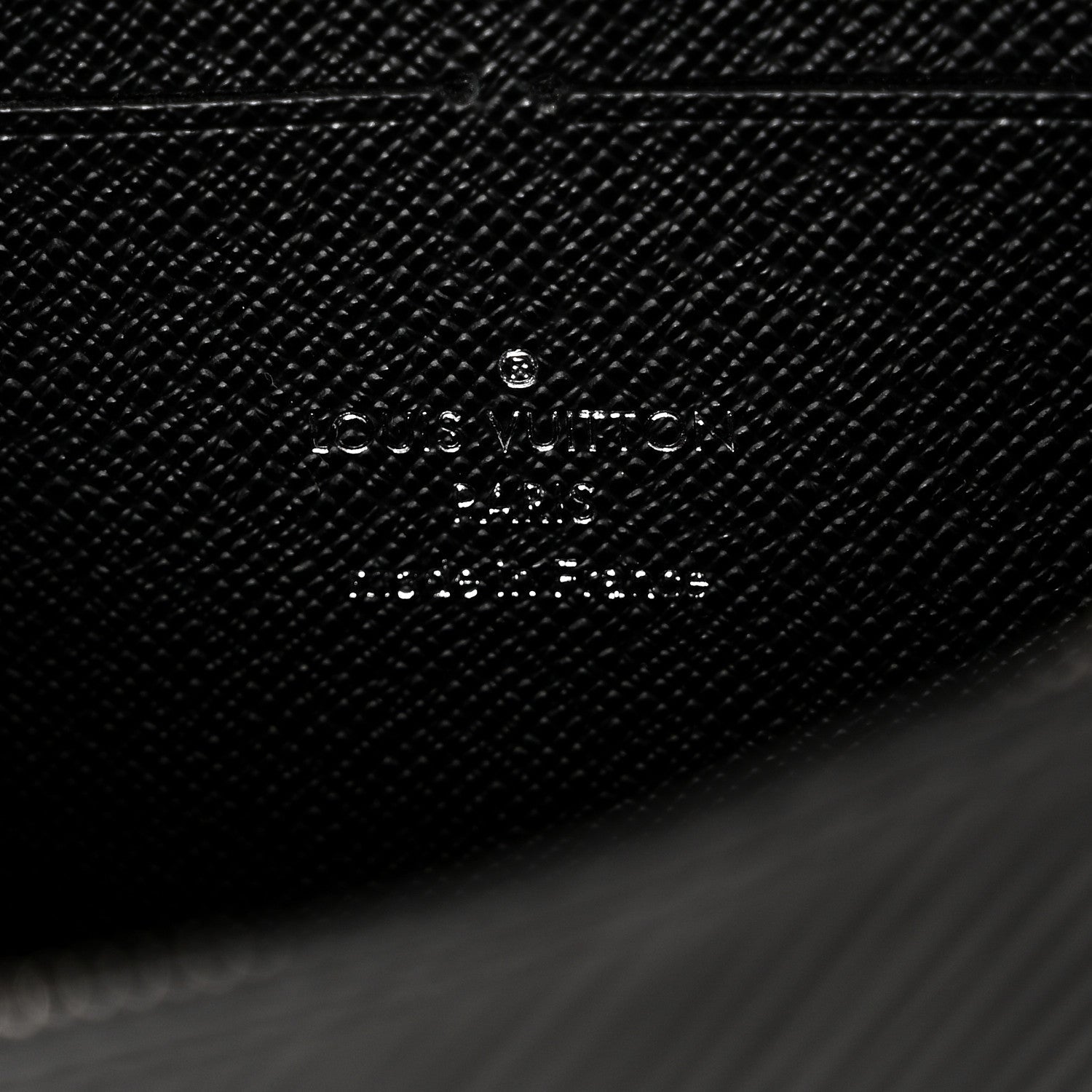 Louis Vuitton Epi Twist Belt Chain Wallet Black