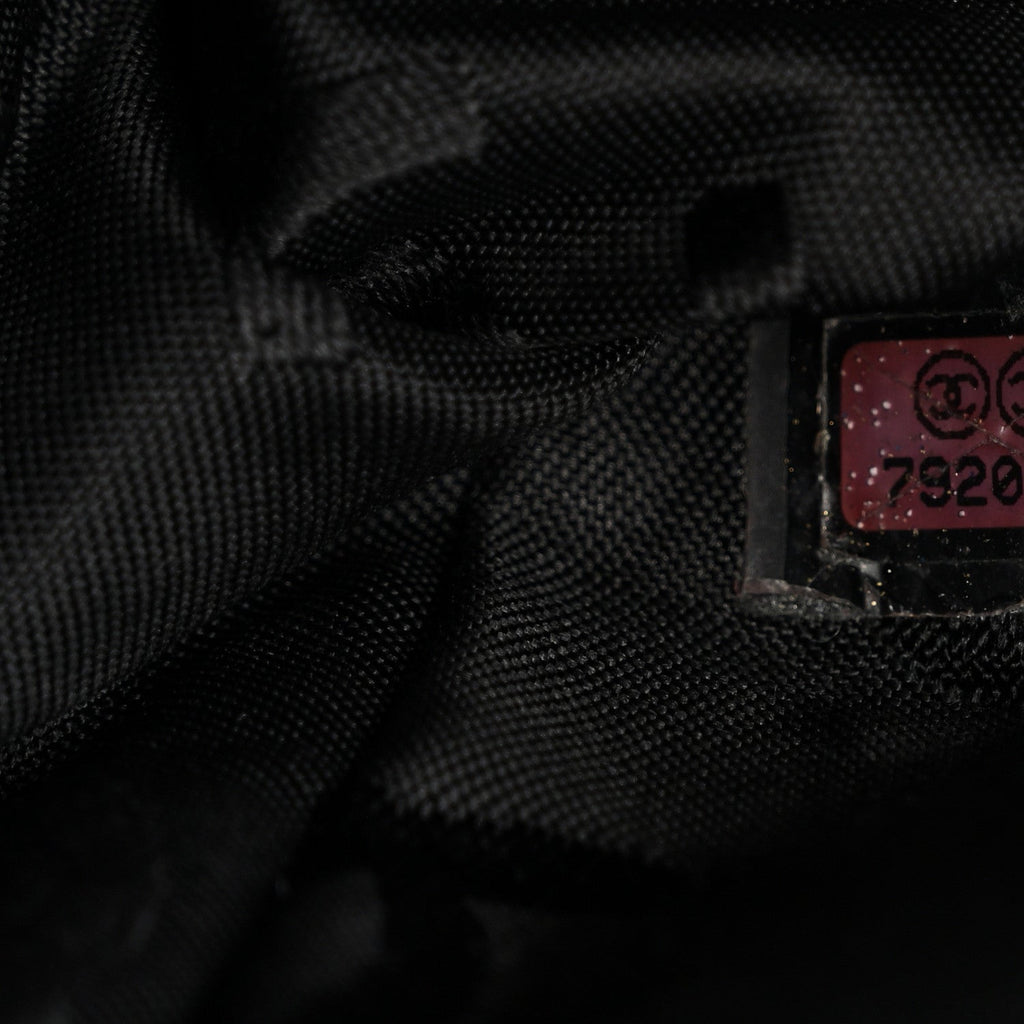 Chanel Nylon Square Quilted Flap Black