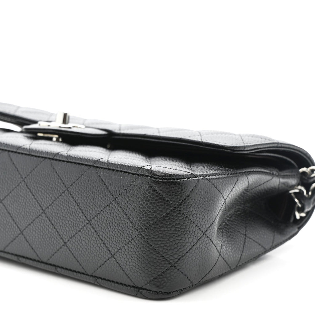 Chanel Caviar Quilted Medium Double Flap Black
