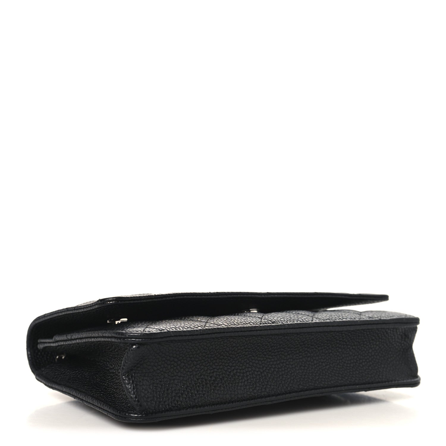 Chanel Caviar Quilted Wallet on Chain WOC Black