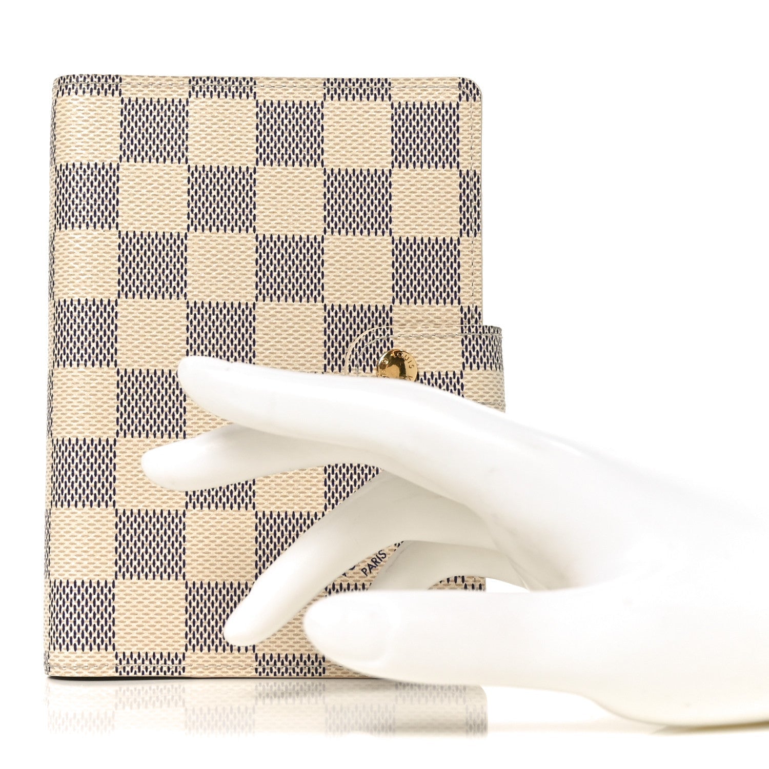 Louis Vuitton Damier Azur Small Ring Agenda Cover