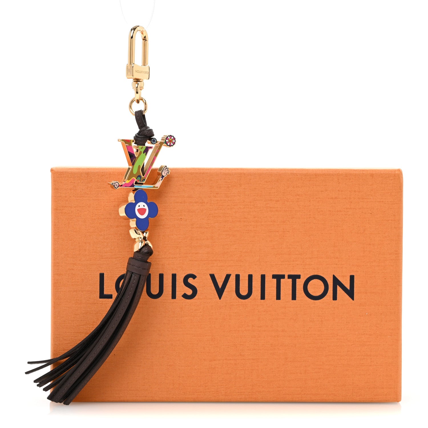 Louis Vuitton LV X TM LV Bloom Superflat Key Holder Multicolor